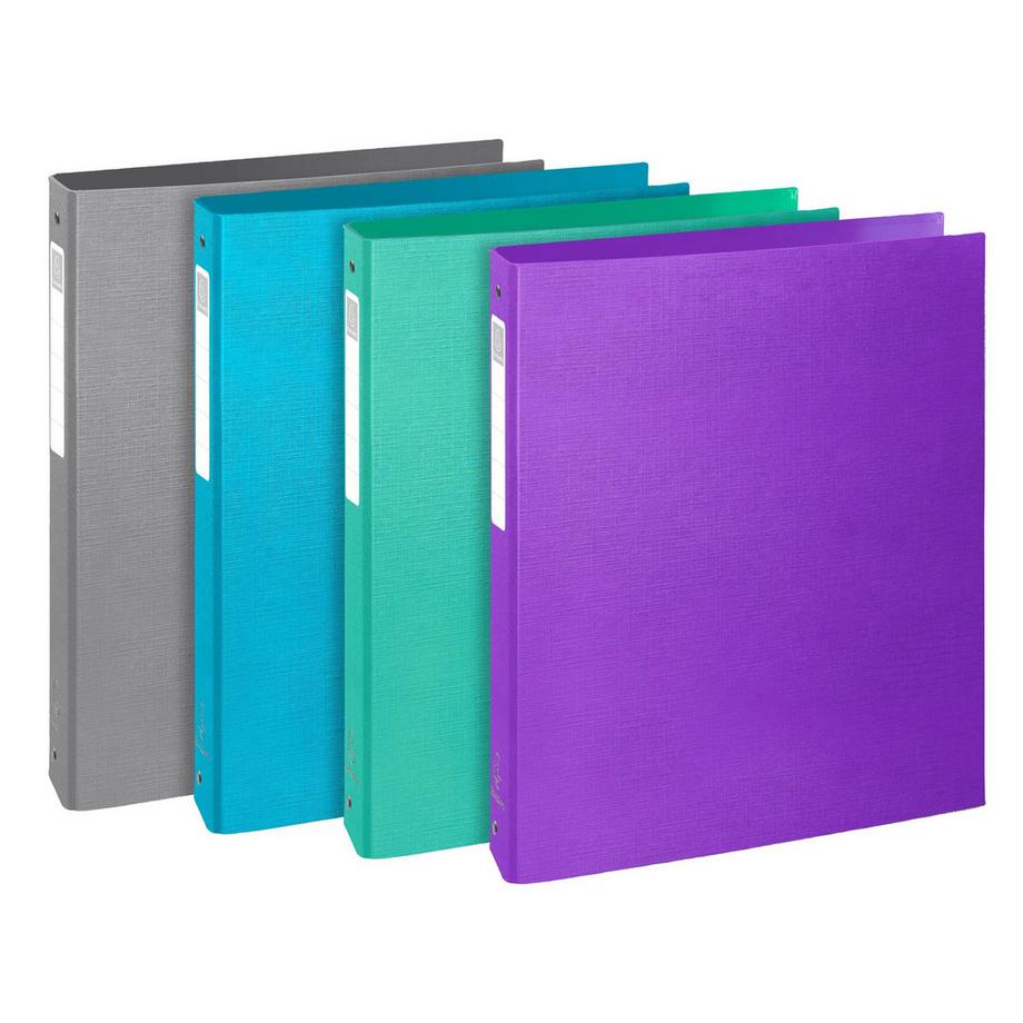 Classeur rigide 4 anneaux 30mm Teksto - A4 - x 10