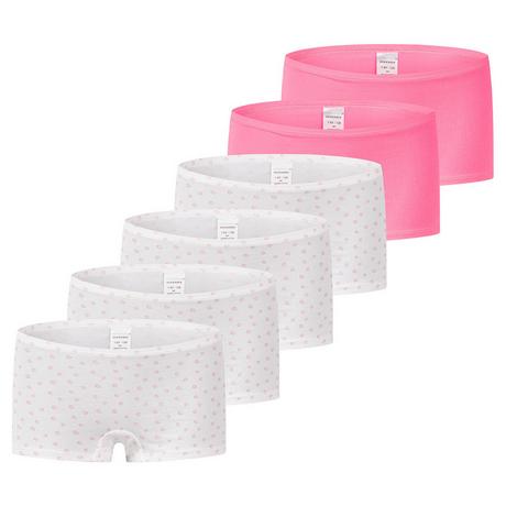 Schiesser  6er Pack Kids Girls 95/5 Organic Cotton - Shorts 