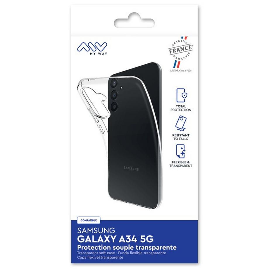 MYWAY  Hülle Samsung Galaxy A34 flexibel 