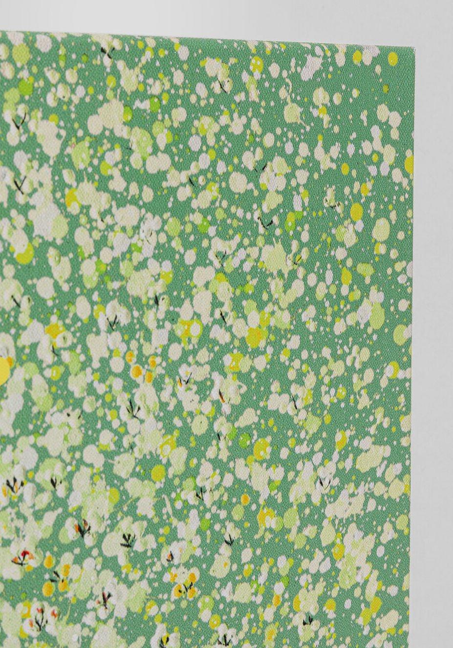 KARE Design Tela quadro Fiore Barca verde giallo 80x100  