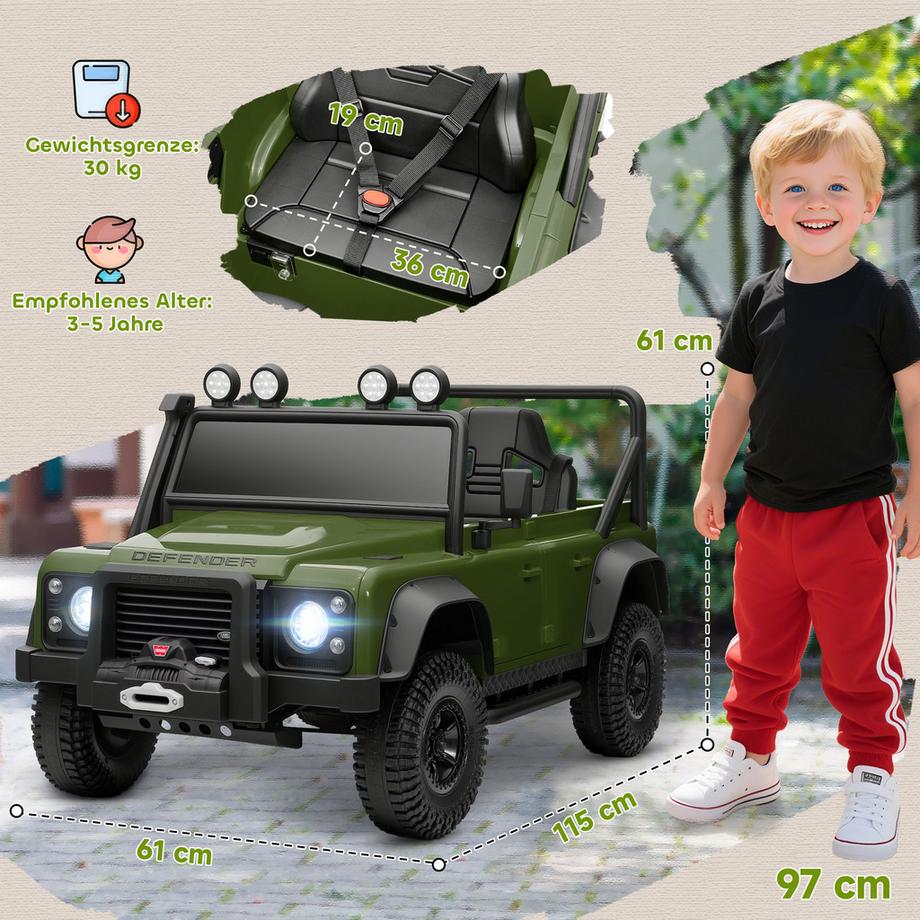 AIYAPLAY  Kinder Elektroauto 