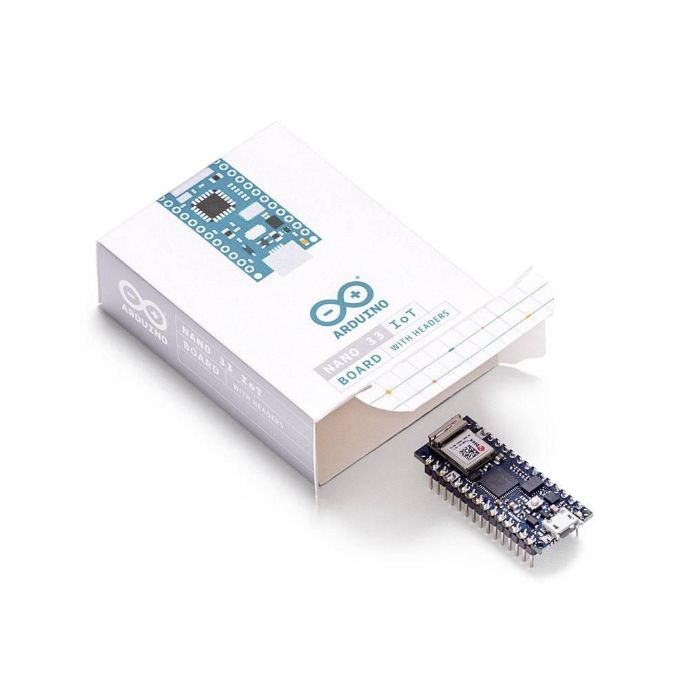 Arduino  La facilité d'utilisation d'une carte nano grâce à une connectivité IoT et BT supplémentaire 