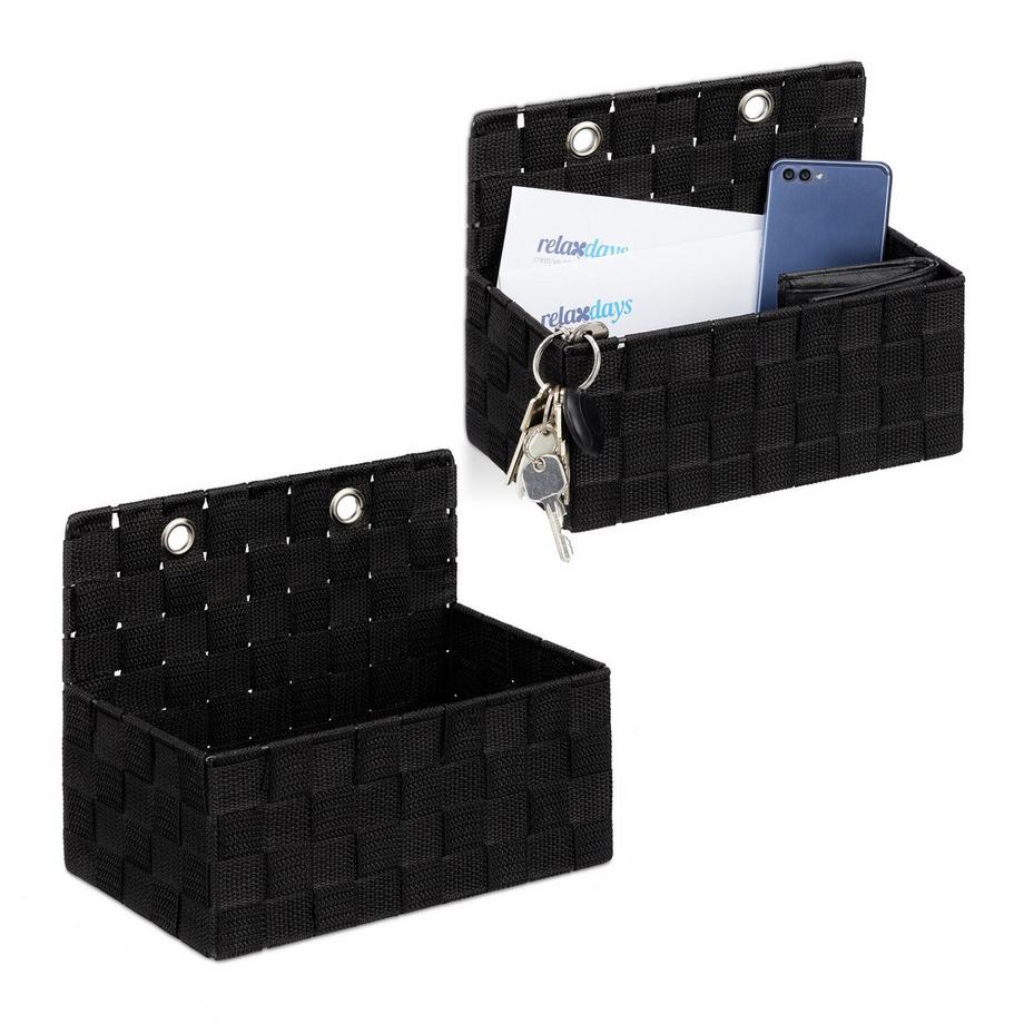 Set di cestini portaoggetti sospesi