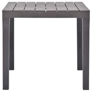 VidaXL Table de jardin plastique  