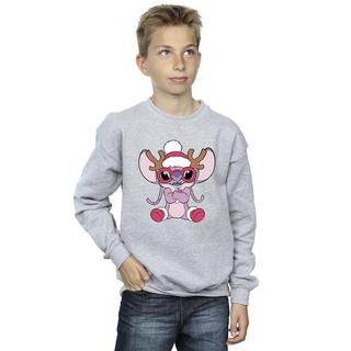 Disney  Lilo & Stitch Angel Reindeer Sweatshirt 