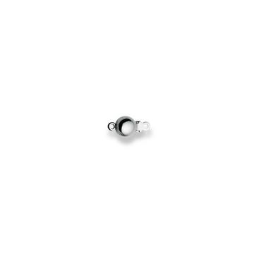 Loquet en or blanc 750, 6x11mm