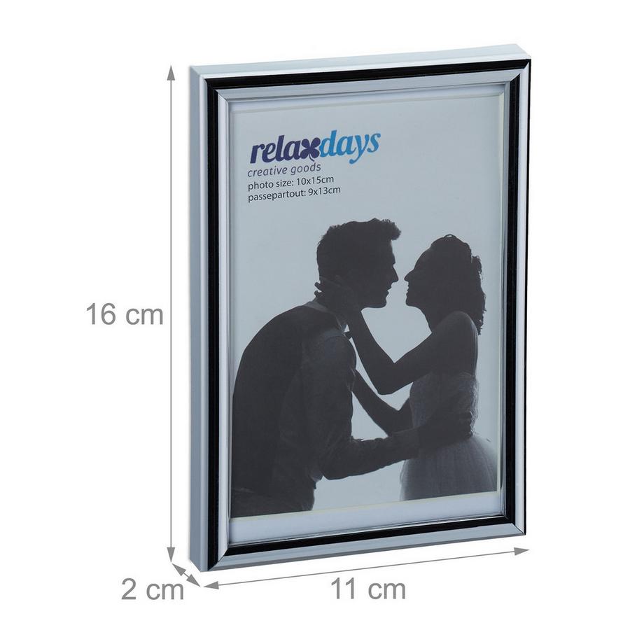 B2X Cornice per foto - 2 pezzi 10 x 15 cm  