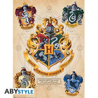 Abystyle  Poster - Pack de 2 - Harry Potter - Blason & Maraudeurs 