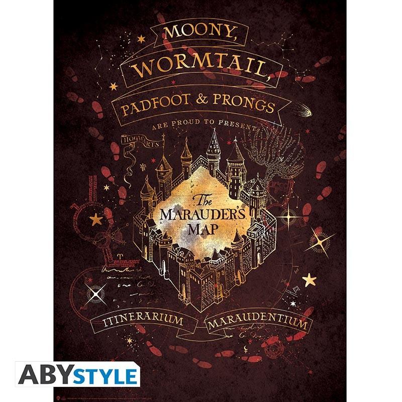 Abystyle  Poster - Pack de 2 - Harry Potter - Blason & Maraudeurs 