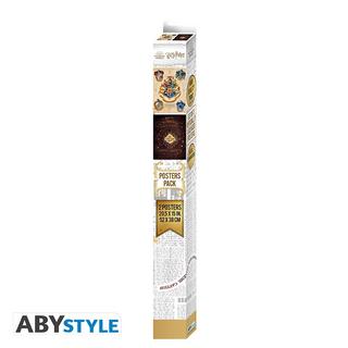 Abystyle  Poster - Pack de 2 - Harry Potter - Blason & Maraudeurs 