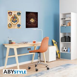 Abystyle  Poster - Pack de 2 - Harry Potter - Blason & Maraudeurs 
