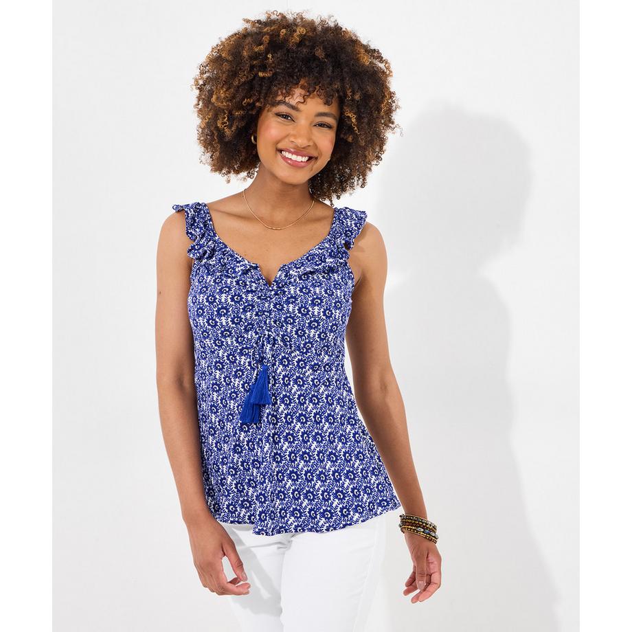 Joe Browns Top Floreale Con Nappe  