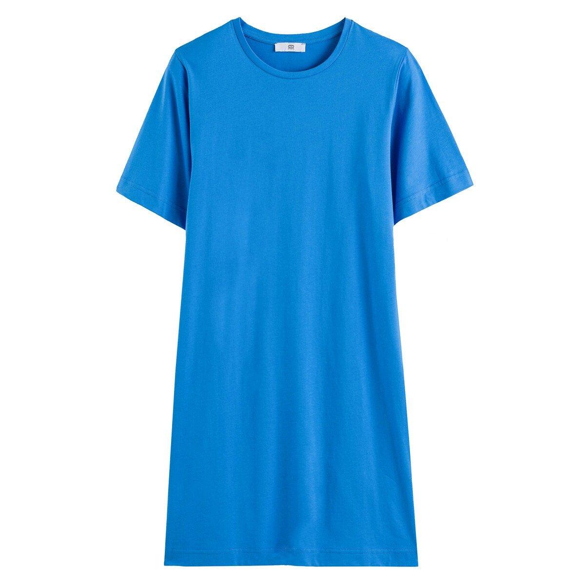 La Redoute Collections  T-Shirt-Kleid mit rundem Ausschnitt 