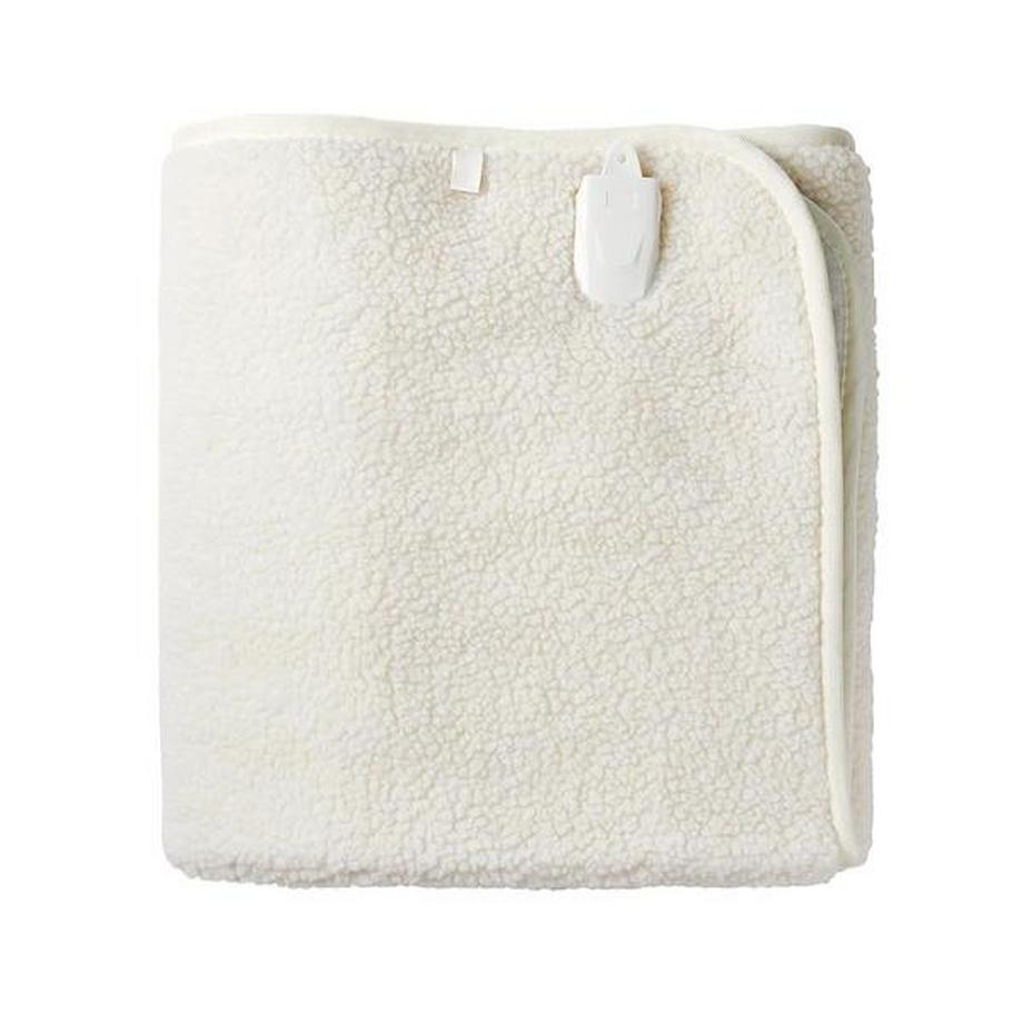 Nedis Couverture Chauffante Electrique, Laine Synthétique - 150 x 80 cm  