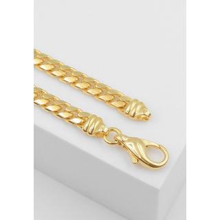 MUAU Schmuck  Bracelet Panzer Gelbgold 750, 5.2mm, 19cm 