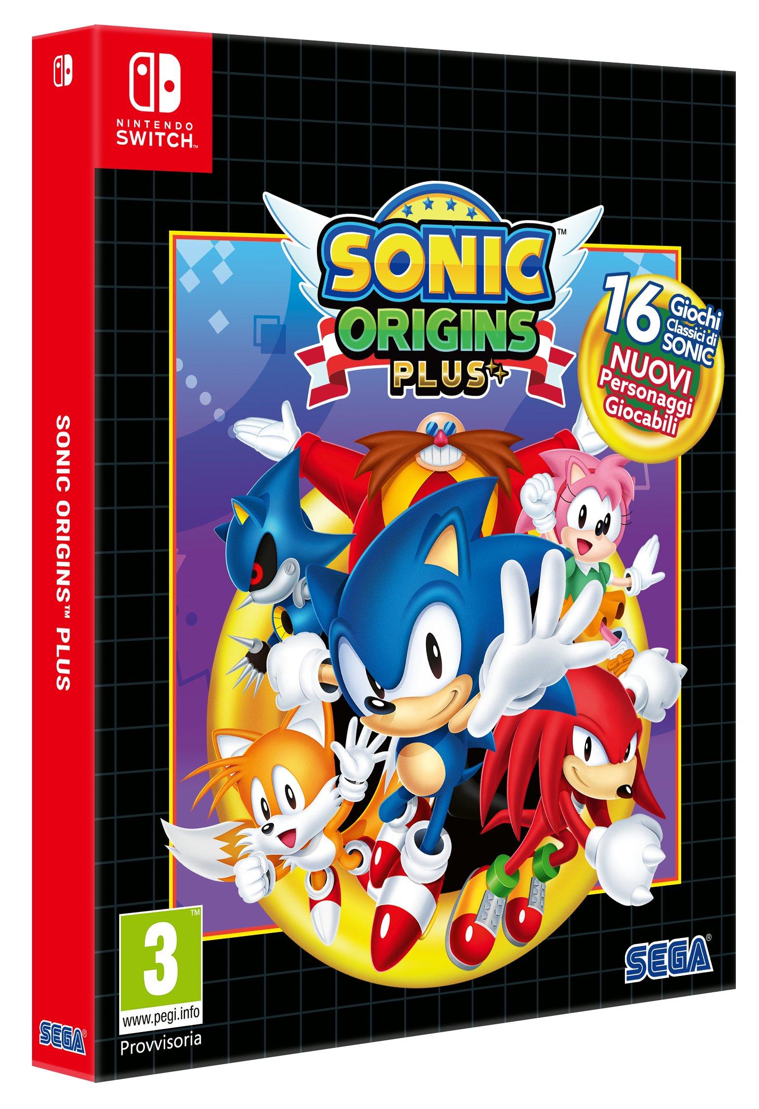 SEGA  Sonic Origins Plus - Day One Edition Nintendo Switch 