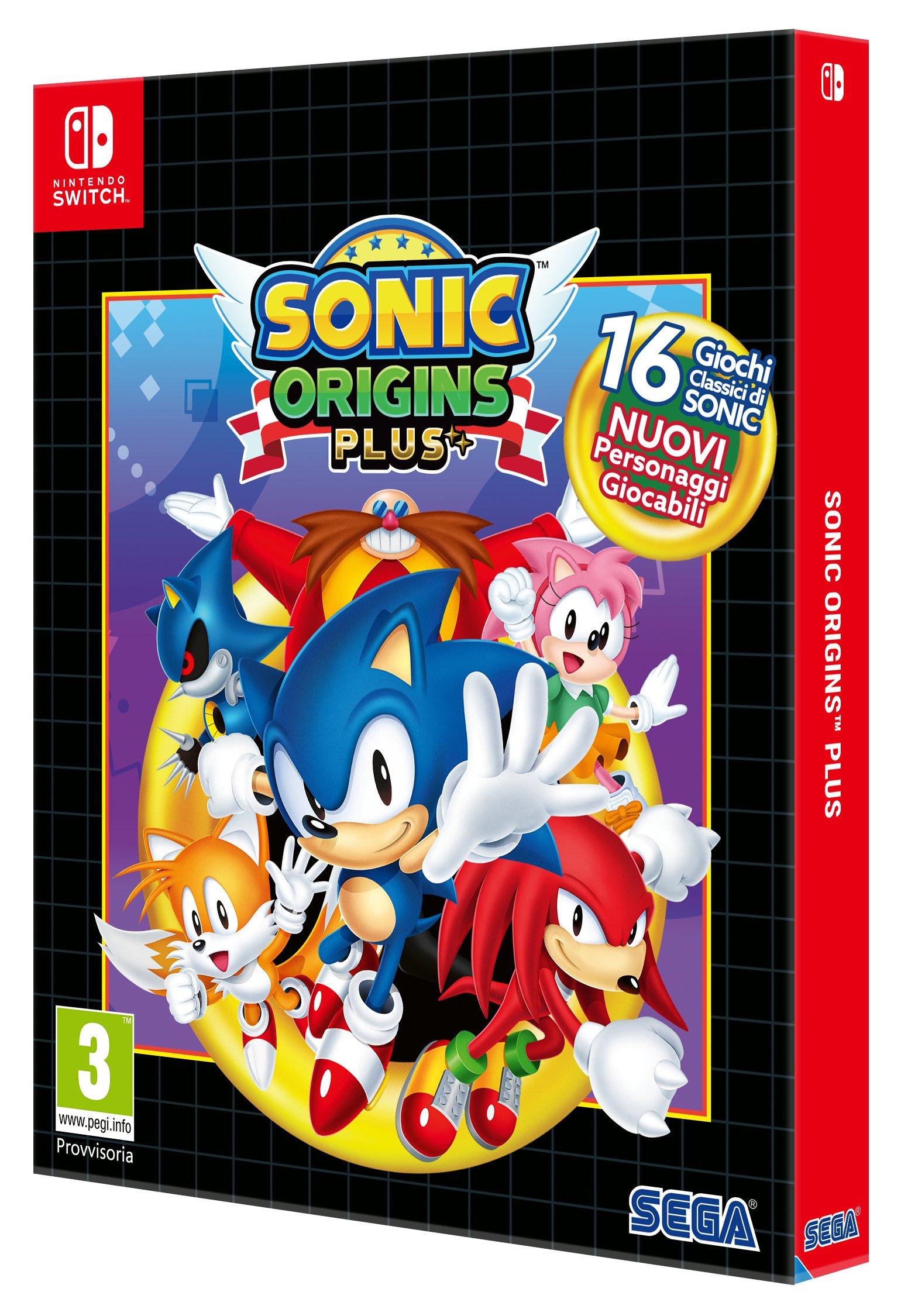 SEGA  Sonic Origins Plus - Day One Edition Nintendo Switch 