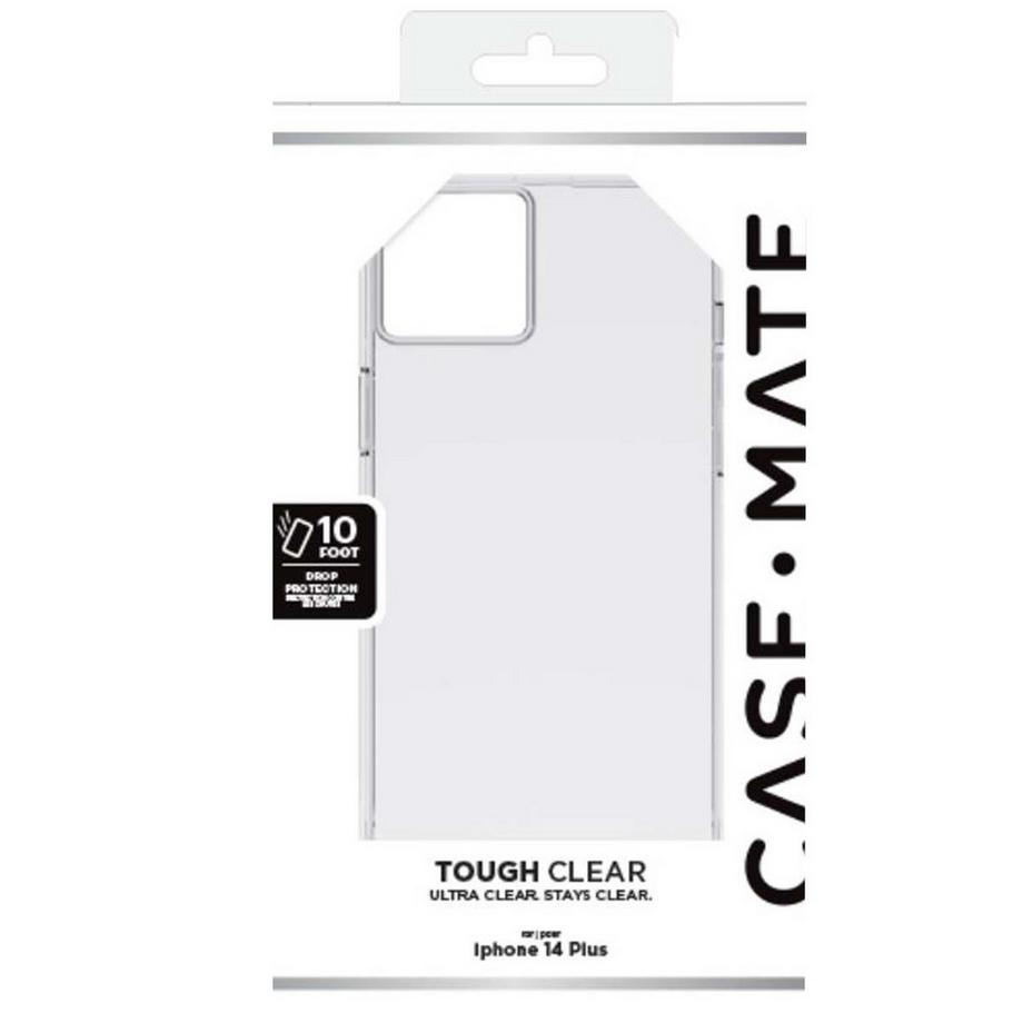 Case-Mate  Custodia per iPhone 14 Plus Series Tough Clear Ultra resistente 