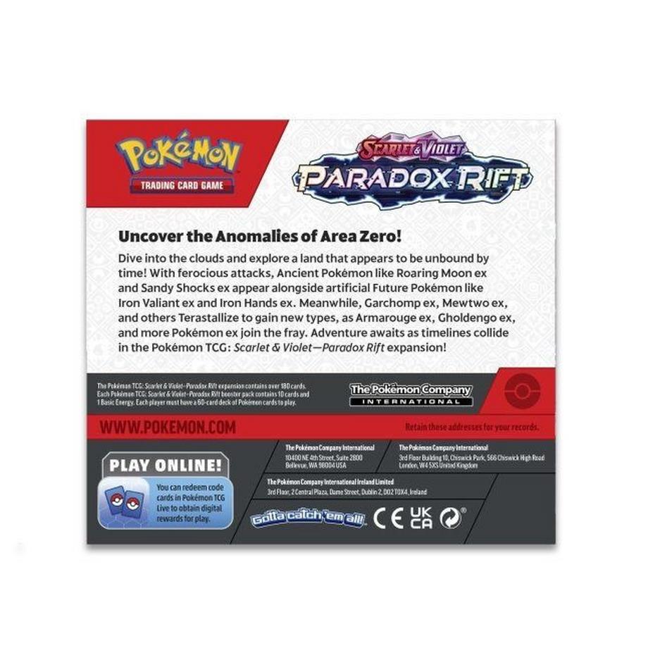 Pokemon  TCG: Scarlet & Violet-Paradox Rift Booster Display Box (36 Packs) - EN 