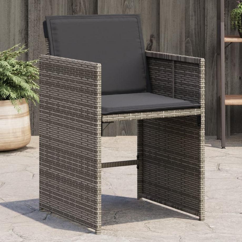 VidaXL Gartenstuhl poly-rattan  