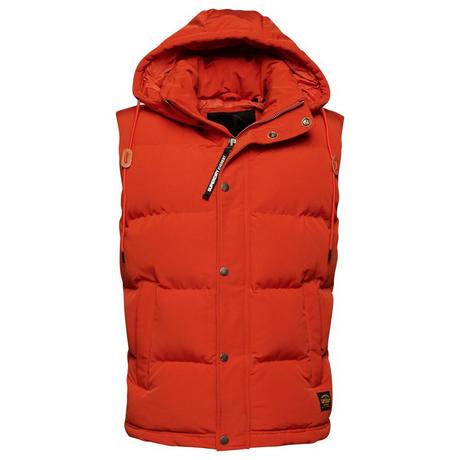 Superdry Everest Gilet Imbottito con Cappuccio  