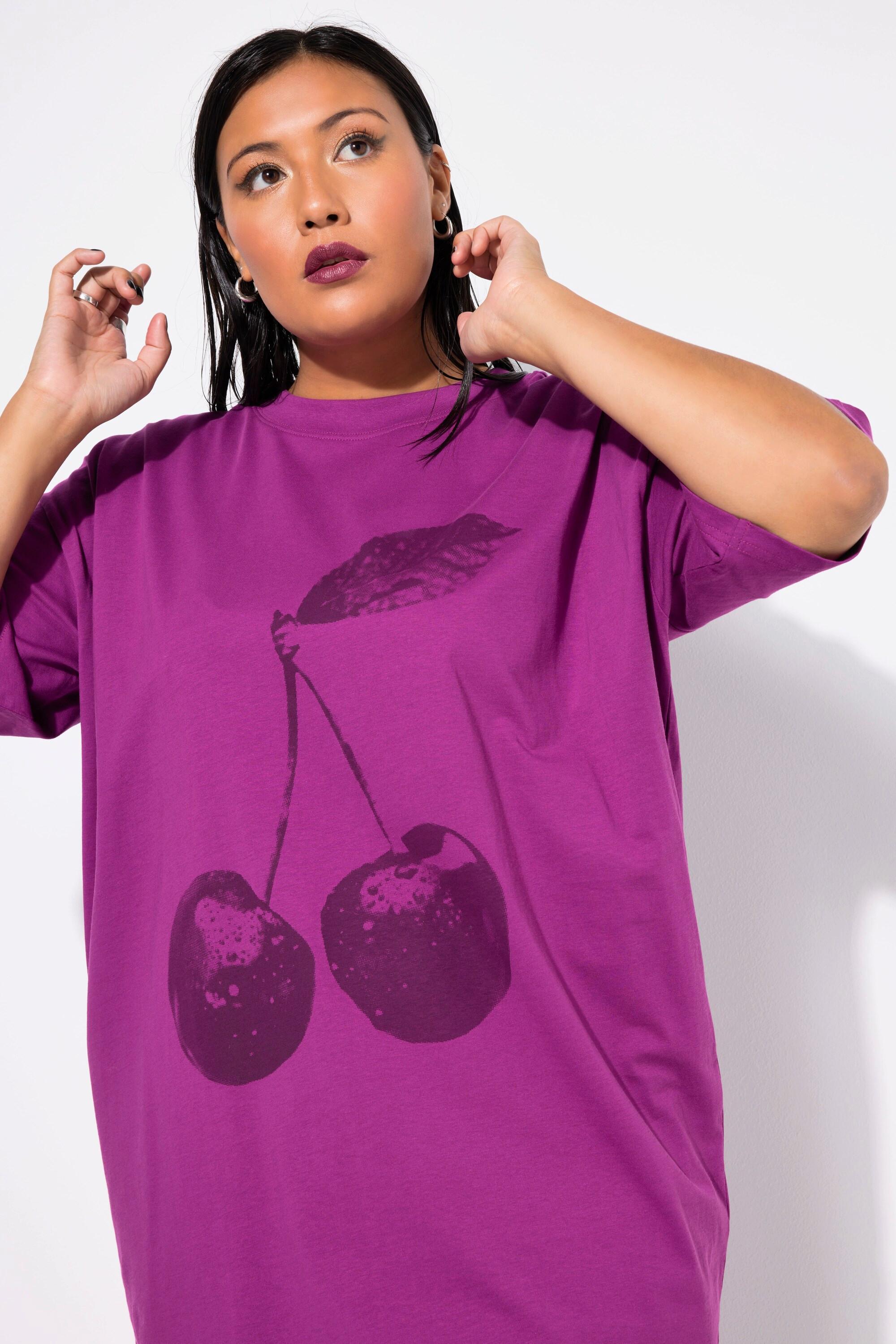 Studio Untold  Bigshirt, oversized, Cherry-Print 