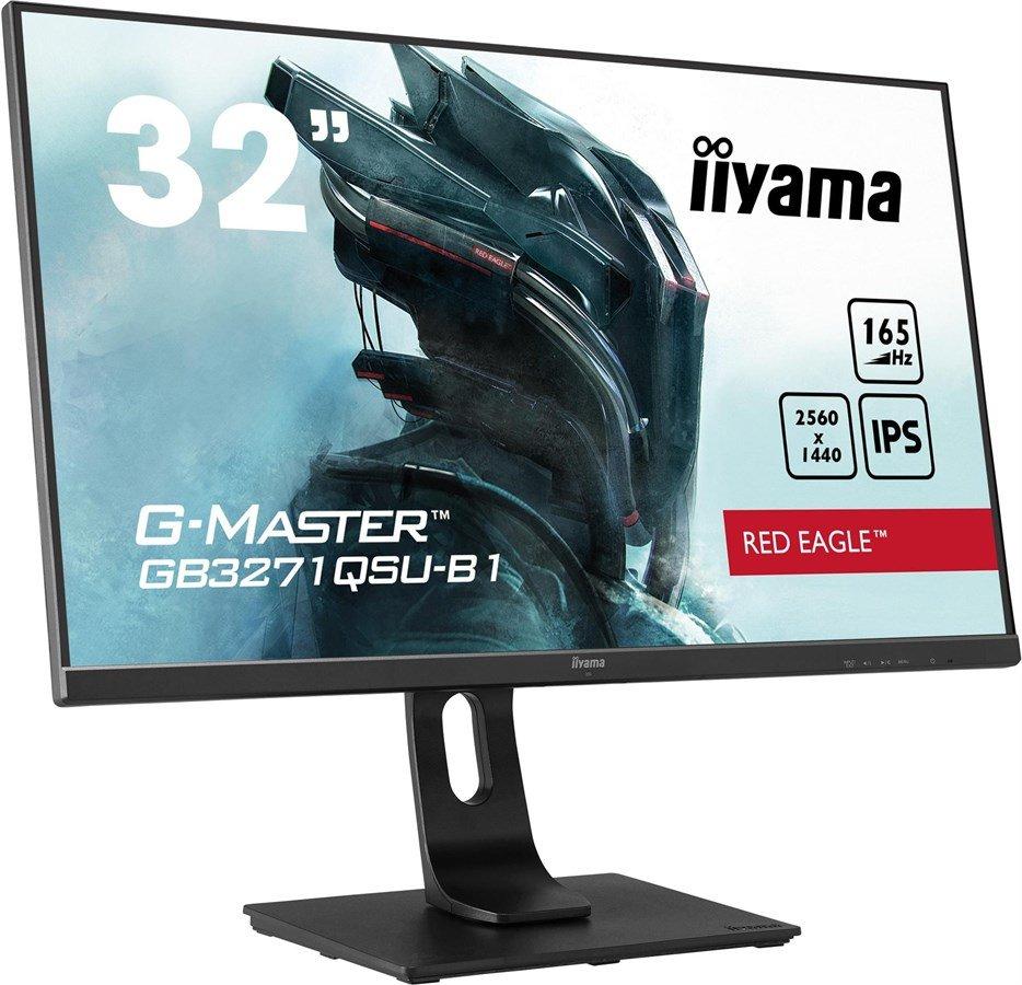 Iiyama  G-Master GB3271QSU-B1 Red Eagle, 80 cm (31,5 Zoll), 165Hz, FreeSync, IPS - 2x DP, 2x HDMI 