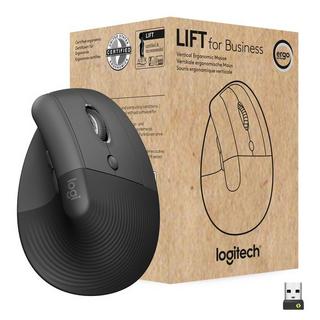 Logitech  Lift for Business Maus rechts RF Wireless + Bluetooth Optisch 4000 DPI 