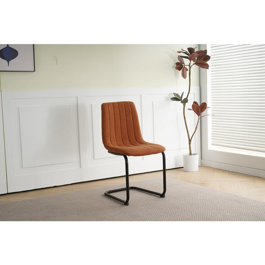 mutoni Chaise Apex orange (lot de 2)  