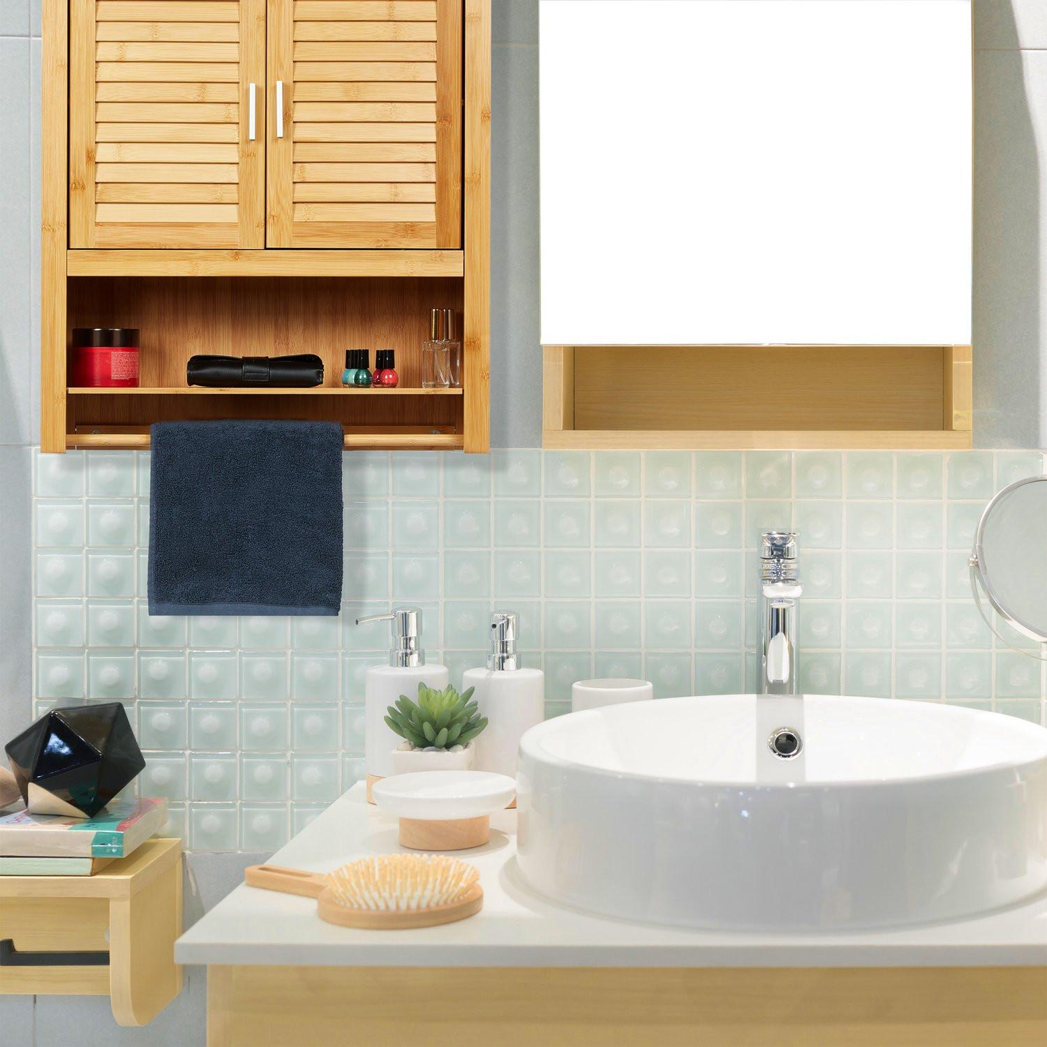 B2X Hängeschrank LAMELL Bambus  