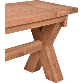 mutoni Panca da giardino Kisar teak naturale 200  