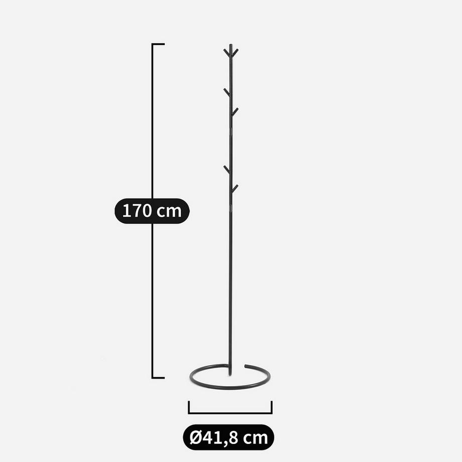 AM.PM Porte-manteau en métal acier  