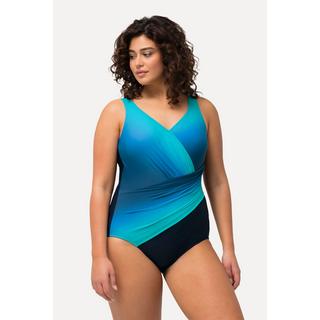 Ulla Popken  Maillot de bain à bonnets souples, dégradé de couleurs, matière recyclée 