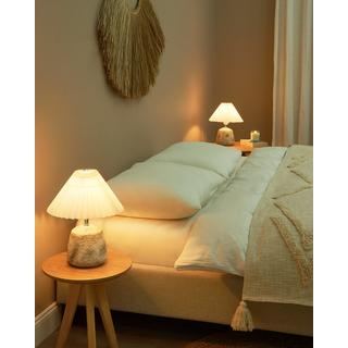 Beliani Set di 2 lampade da tavolo en Ceramica Rustico ZEYI  