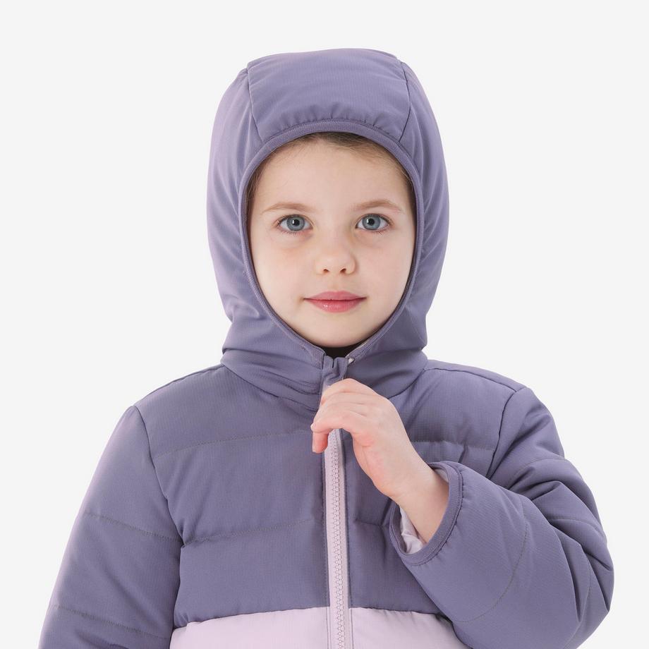 QUECHUA Wattierte Jacke Kinder warm Bergwandern  