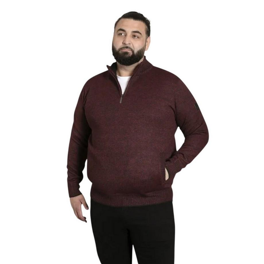 Duke  D555 Sweat À Col Montant Zippé Cramlington 