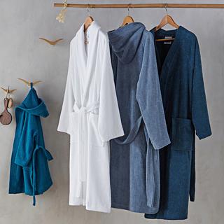 La Redoute Intérieurs Scenario Bademantel Schalkragen 350 gm²  