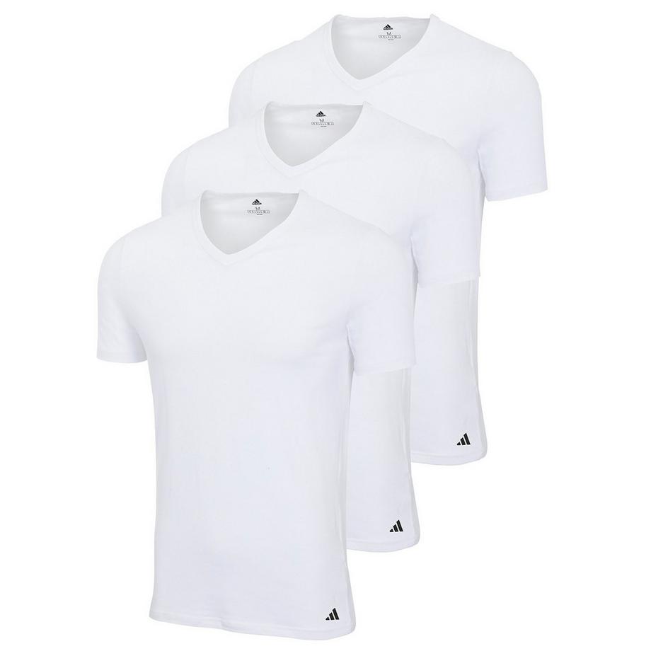 T-shirt  Paquet de 3 Conforme à la silhouette-V-Neck Shirt, Active Core Cotton 3PK