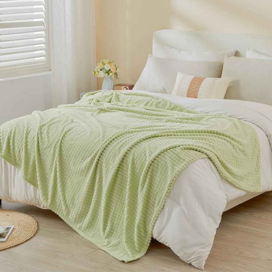 Alopini Flauschige Fleece-Decke  