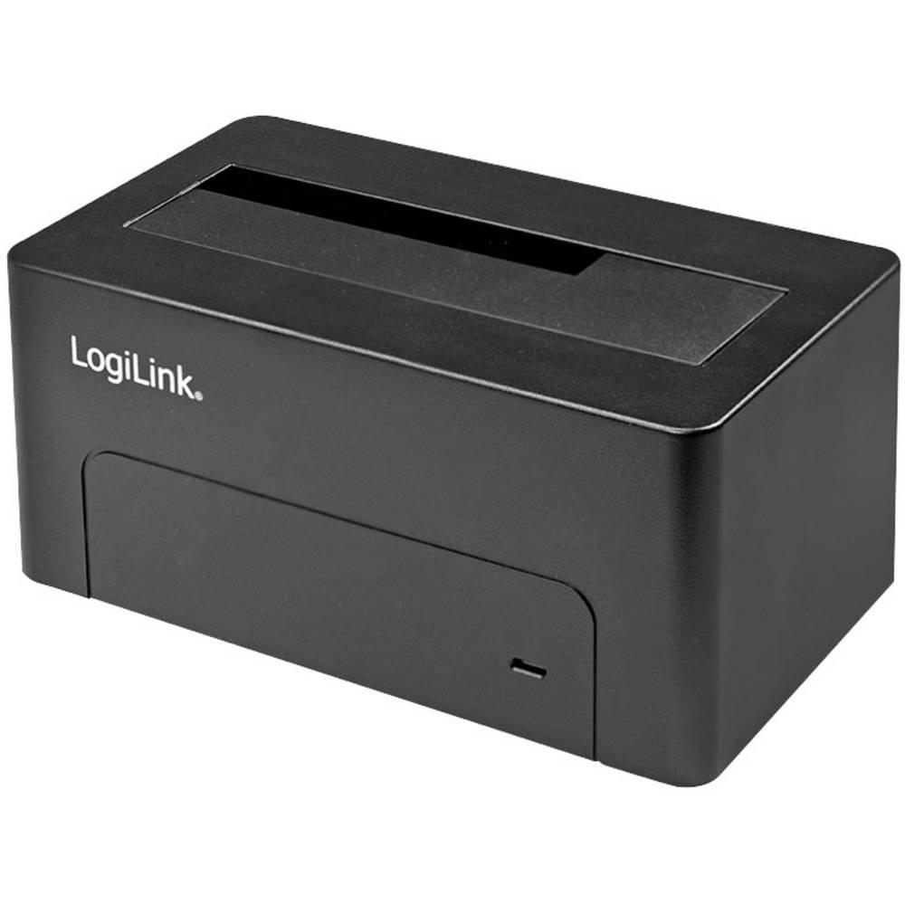 LogiLink  USB 3.0 SATA 6 Gb/s 1 Porta Docking Station per hard disk 2.5 pollici, 3.5 pollici 