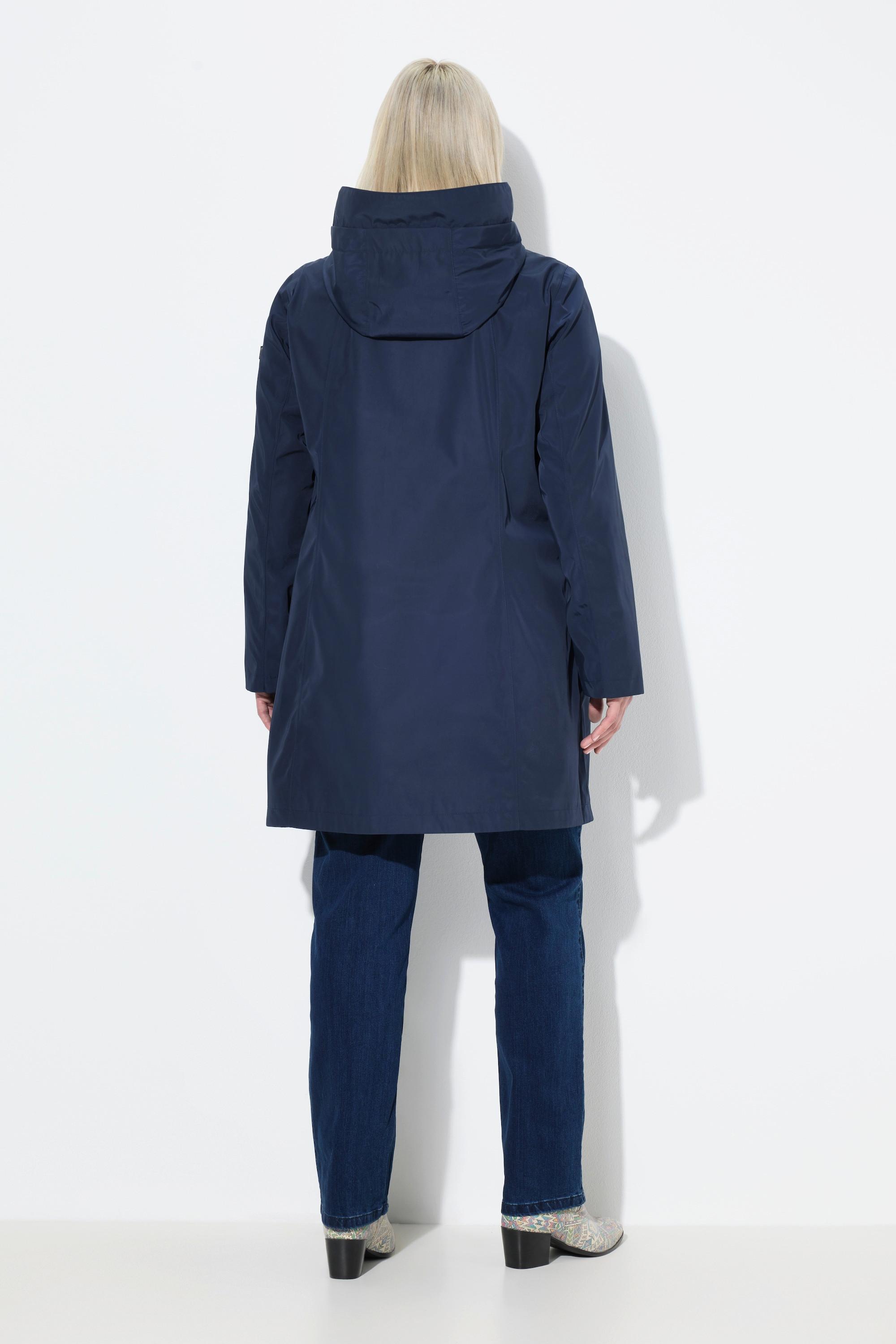 Ulla Popken HYPRAR Giacca funzionale impermeabile con cappuccio  