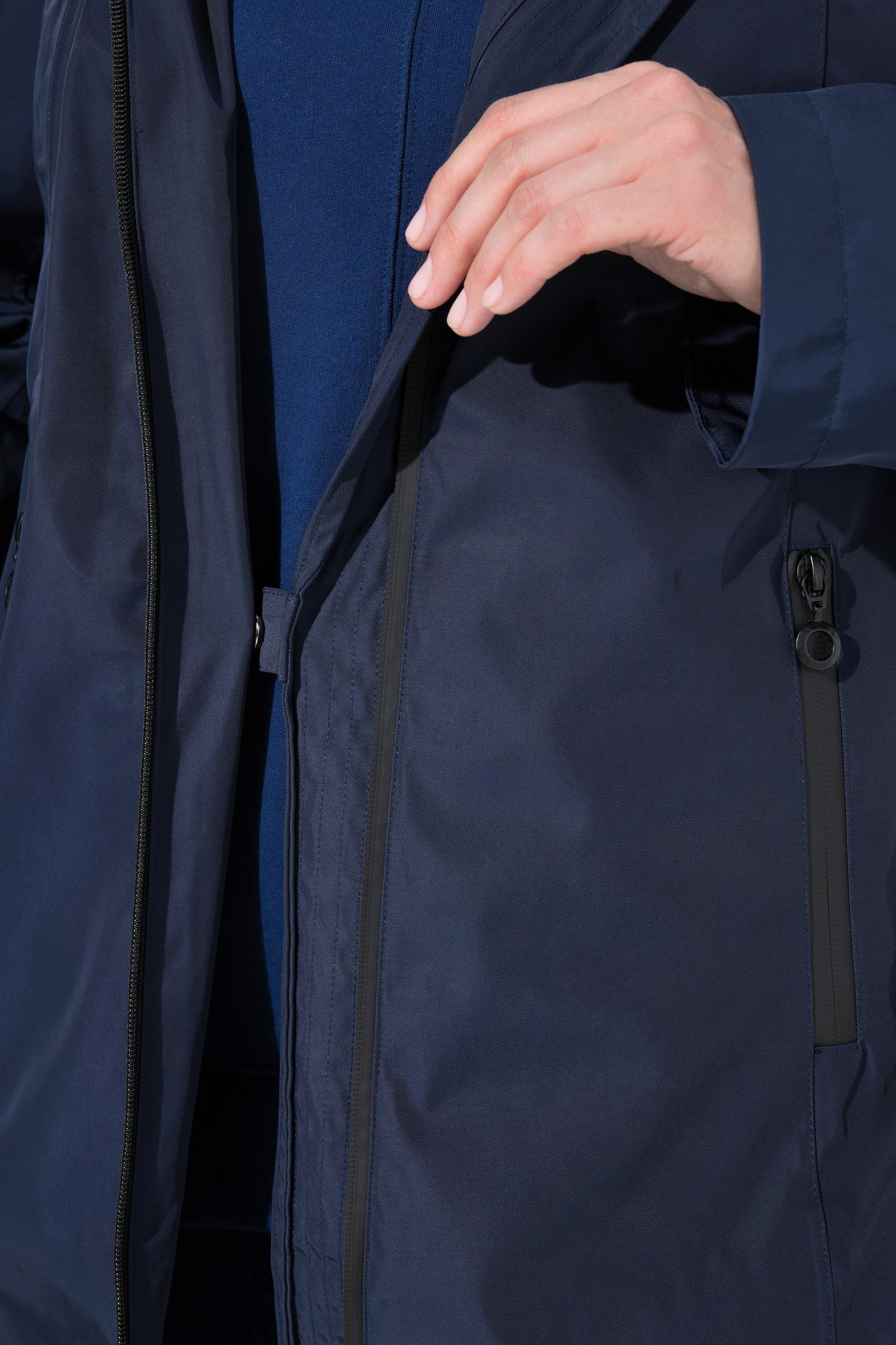 Ulla Popken HYPRAR Giacca funzionale impermeabile con cappuccio  