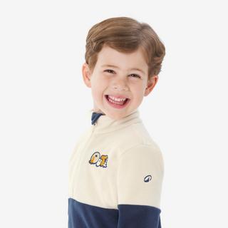 QUECHUA  Veste de randonnée en polaire enfant demi-zip synthétique 
