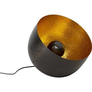 KARE Design Lampadaire Apollon Lisse noir rond 35  