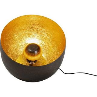 KARE Design Lampadaire Apollon Lisse noir rond 35  