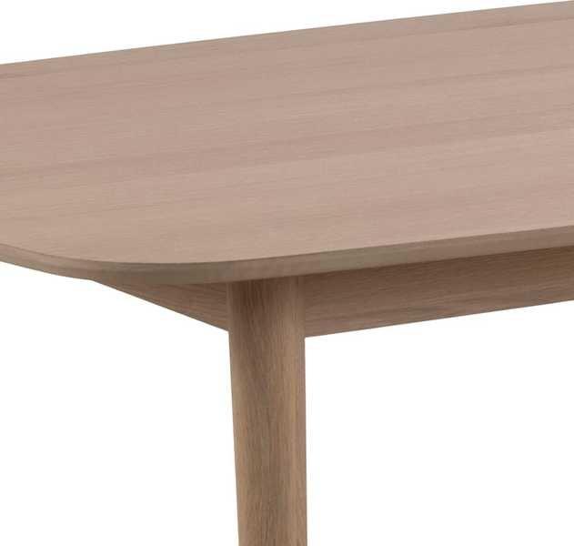 mutoni Table à manger Lagonda chêne naturel 210  