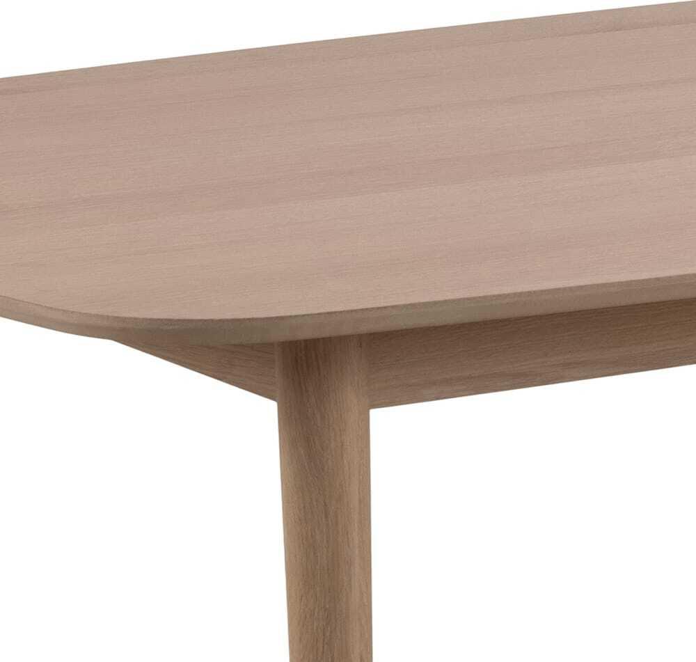 mutoni Table de salle à manger Lagonda chêne naturel 210  