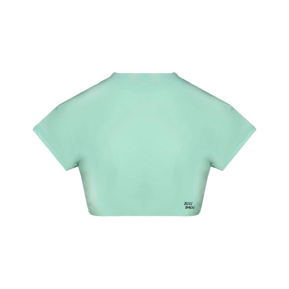 Bidi Badu  Abdominis Crop Move T-Shirt - Mint 