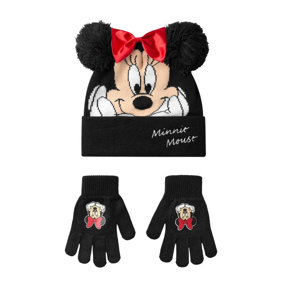 Mütze & Handschuhe , Minnie Mouse
