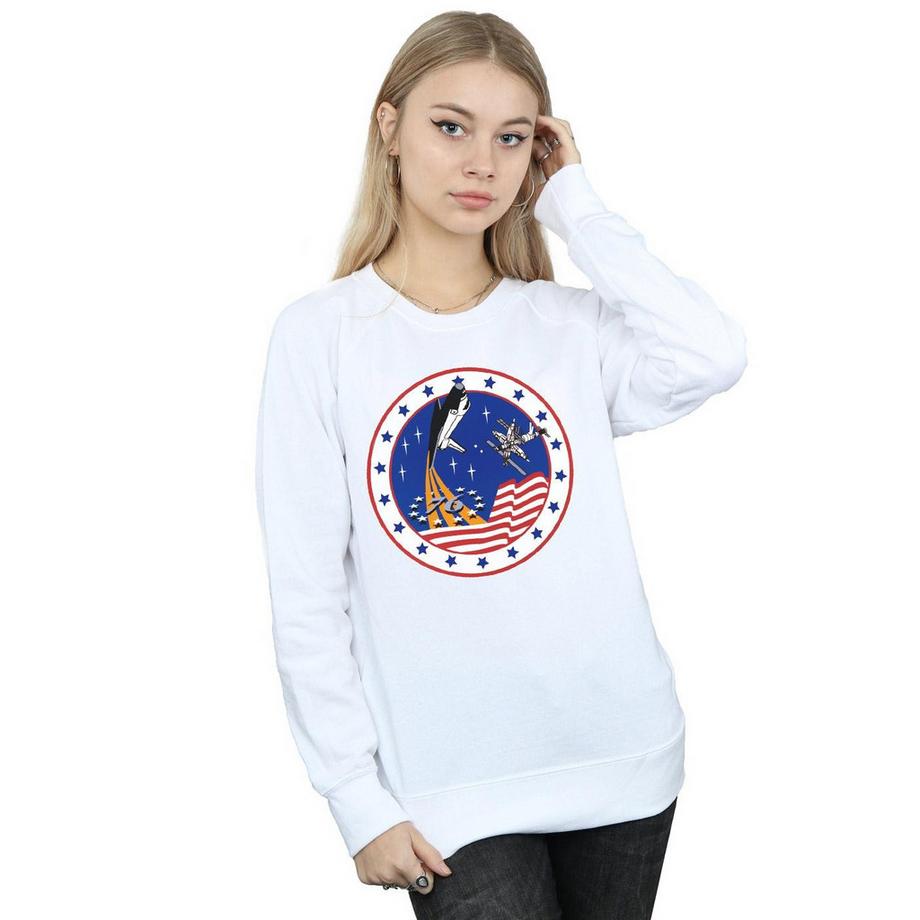 Nasa Rocket 76 Sweatshirt Col Rond  